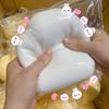Сквиши Гигантский Большой Жидкий Сырный Шар Игрушка-Антистресс, Сенсорная Игрушка-Сжималка для Тревожности СДВГ, Прочный Моющийся Мячик-Антистресс для Взрослых