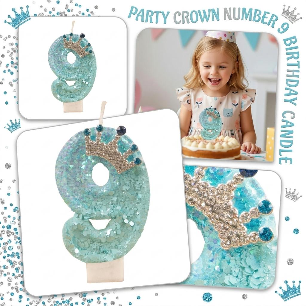 Модные Мультяшные Креативные Свечи на День Рождения Вечеринка Цифровые Свечи