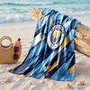 Manchester City Print Microfiber Beach Towel Quick Dry Absorbent Large Towel For Beach Swimming Travel