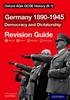 Книга Oxford AQA GCSE History: Germany 1890-1945 Democracy and Dictatorship Revision Guide (9-1)