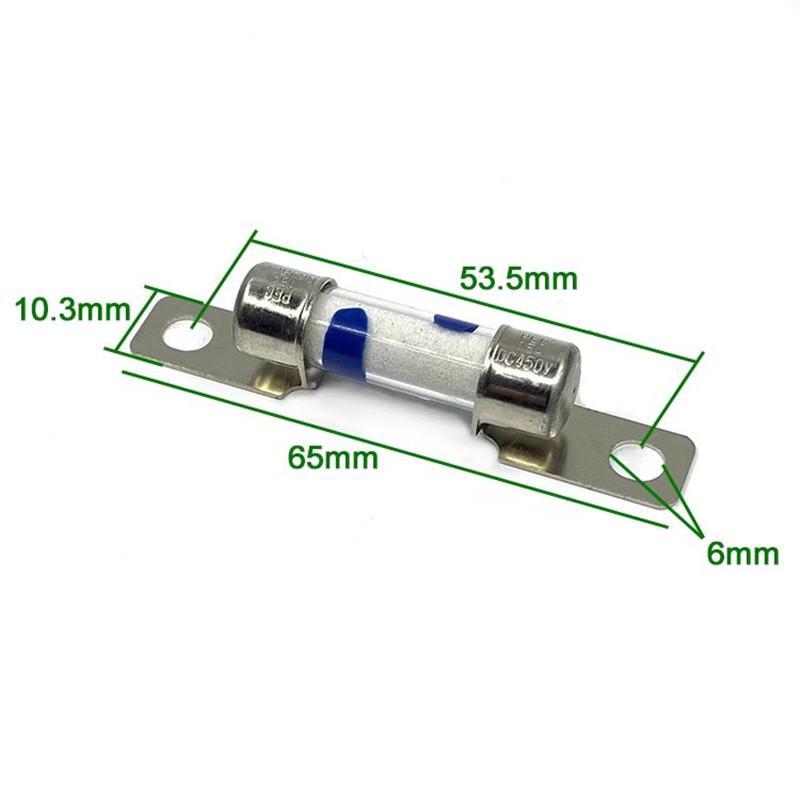 PEC New Energy Vehicle High Voltage DC450V fuse 10A/15A/20A/30A/40A/50A fuse tube electric compressor converter Automotive Fuses