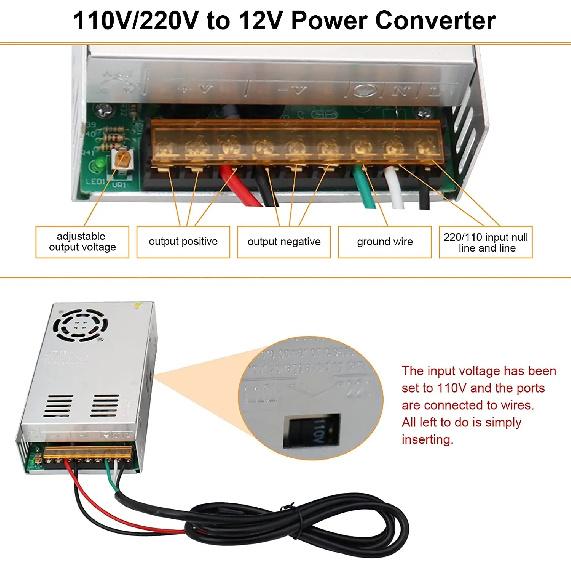 NUOGE 110В/220В Мощный PCP Воздушный Компрессор 4500 PSI 30 Мбар Насос Без Масла/Воды Высокого Давления Применяется К Баллону Для Дайвинга