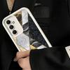 Чехол для телефона Samsung Galaxy S26 S25 Ultra S24 FE Геометрический Мраморный Рисунок Чехол S23 Plus S22 + S21 S20 5G Мягкий Силикон Funda