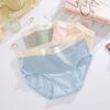 3шт женские бесшовные трусики из чистого хлопка спортивные трусы модное сексуальное нижнее белье нижнее белье женское треугольное