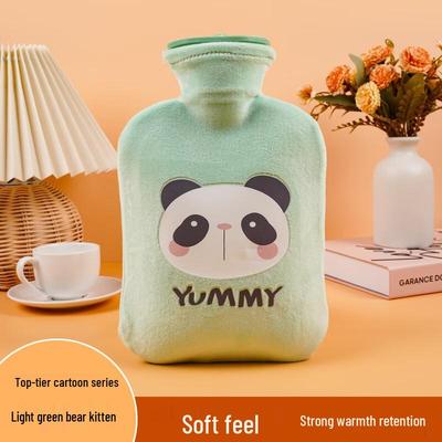 Мультяшная плюшевая зимняя грелка для горячей воды