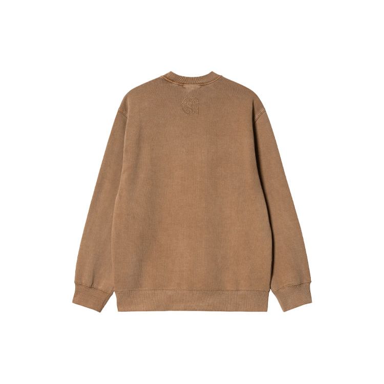Carhartt WIP Свитшот с принтом Verse Мужской свитшот Коричневый I030640-HZ-GD