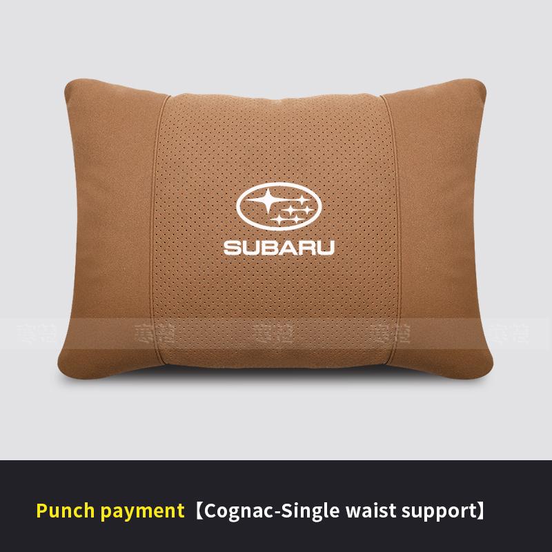 Car Headrest Neck Support Seat Lumbar Cushion Soft Neck Pillow For Subaru Outback Brz Wrx Xv Ascent Forester Impreza Legacy STI rjl1