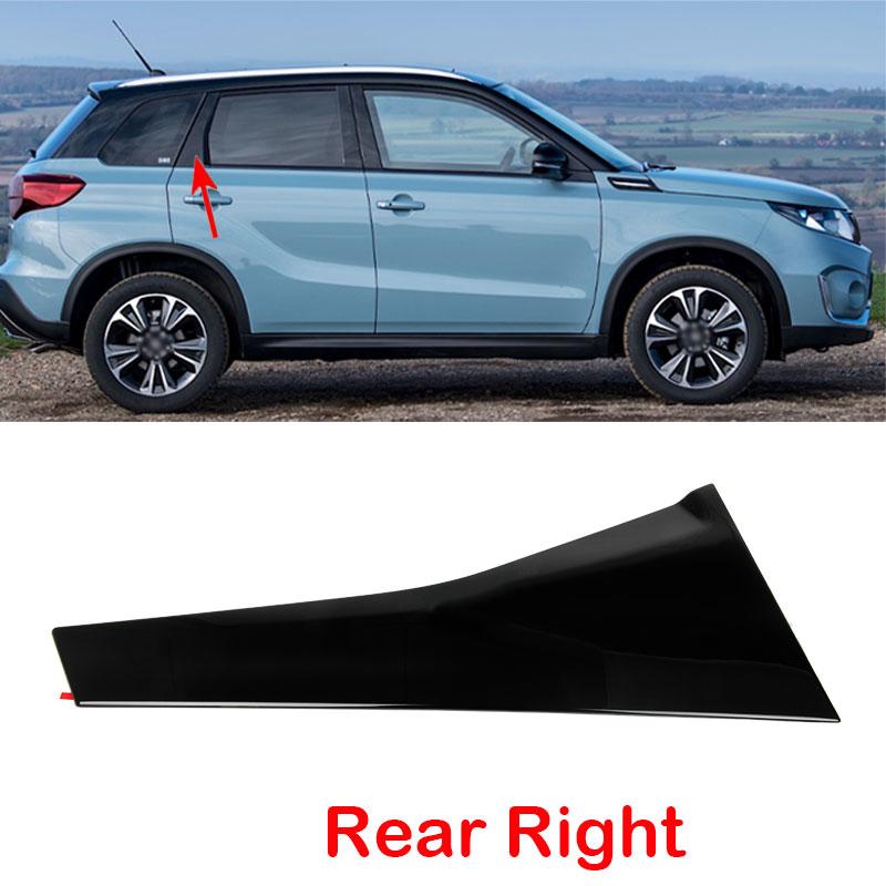 Для аксессуаров Suzuki Vitara 2016 2017 2018 2019 2020 Автозапчасти Декоративная накладка на стойку передней двери задней двери Наружная декоративная накладка
