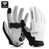 Captain Tas Cycling Gloves for Road and Mountain Bikes, Long-Finger, Non-Slip, Winter Warm, Shock-Absorbing, Windproof, and Frost-Resistant