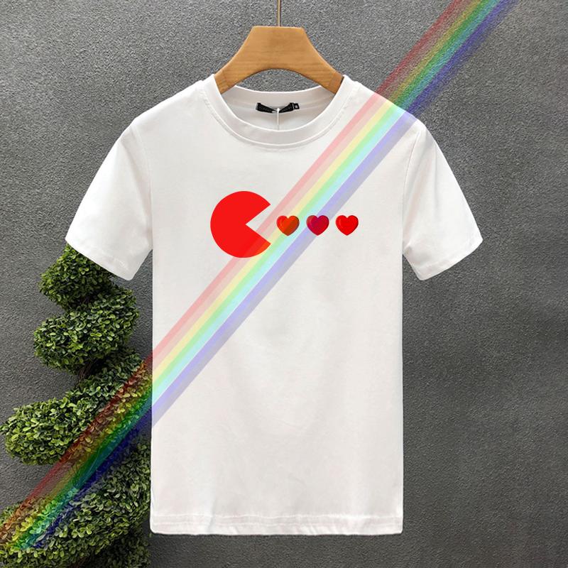 2025 Funny Summer Fashion Trend Cotton Print Fashion High-end Brand Loose For Men's/ Women's Fashion Brand Short Sleeve T-shirt