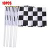 Flag Racing Party Sport Events Check Flag Racing Polyester Flags Waving Flags Racer Checkered Flags