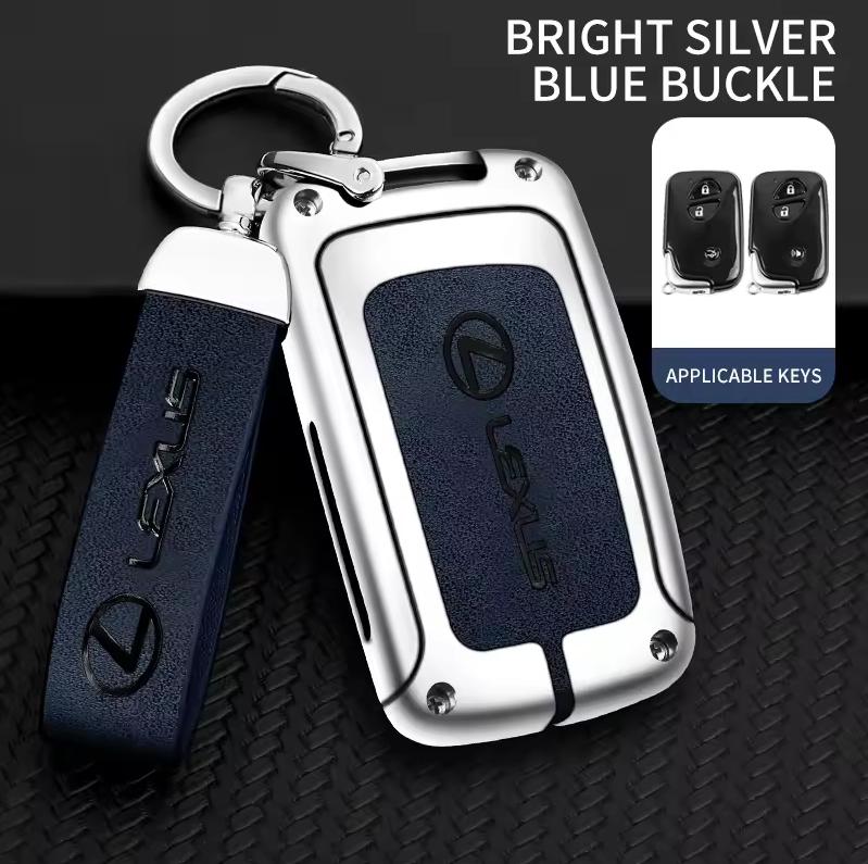Interior Stickers Car Key Case Cover Key Bag Shell Keychain For Lexus CT200h ES 300h IS250 GX400 RX270 RX450h RX350 LX570 Key Pr