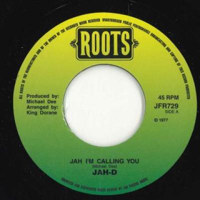 7-дюймовая пластинка JAH-D / JAH-D, OSCAR ACADMI - Jah I'm Calling You / Jah I'm Calli JFR729 Roots 2022 UK Регги, Ска и Даб