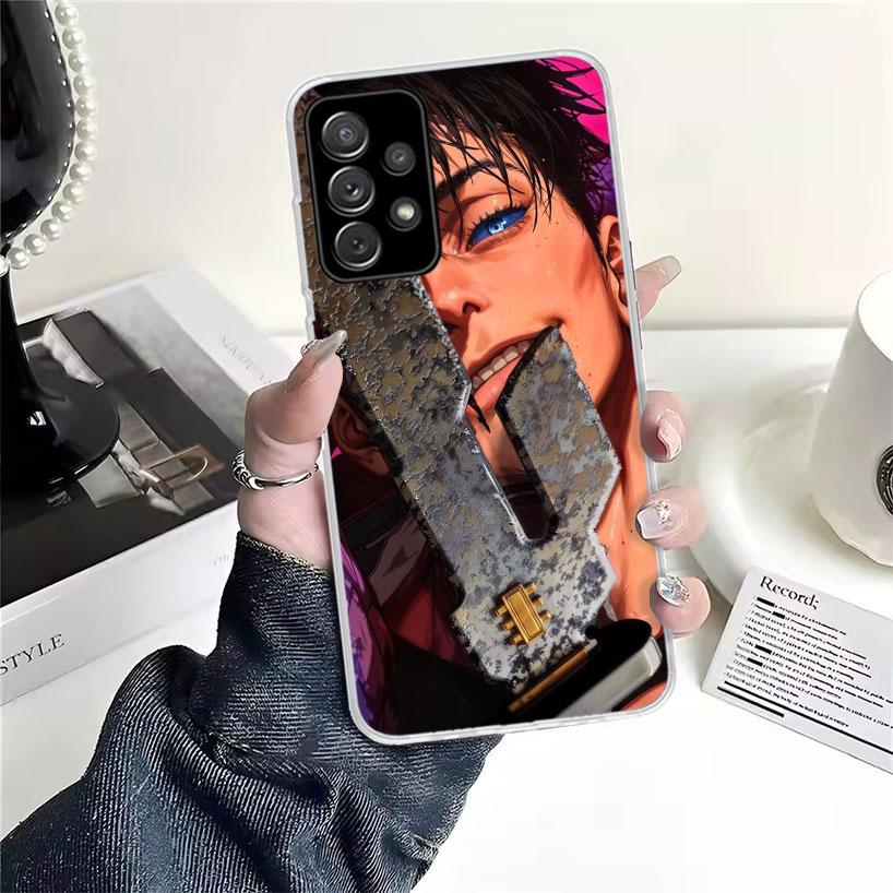 Kaisen J-Jujutsu Фушигуро Тодзи Для Samsung Galaxy A52S A42 A32 A22 A12 A02S A51 A50S Чехол для телефона A41 A31 A21S A30S A20S A20E A70