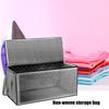 Thick Fabric Foldable Blanket Storage Bags Clothes Storage Organizers Large Clear Window & Carry Handles for Organizing Blanket