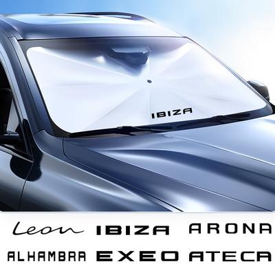 Подходит для Alhambra Arona Arosa Ateca IBIZA leon автомобиля переднее лобовое стекло солнцезащитный козырек автомобиля противо-УФ отражающий солнцезащитный козырек аксессуар