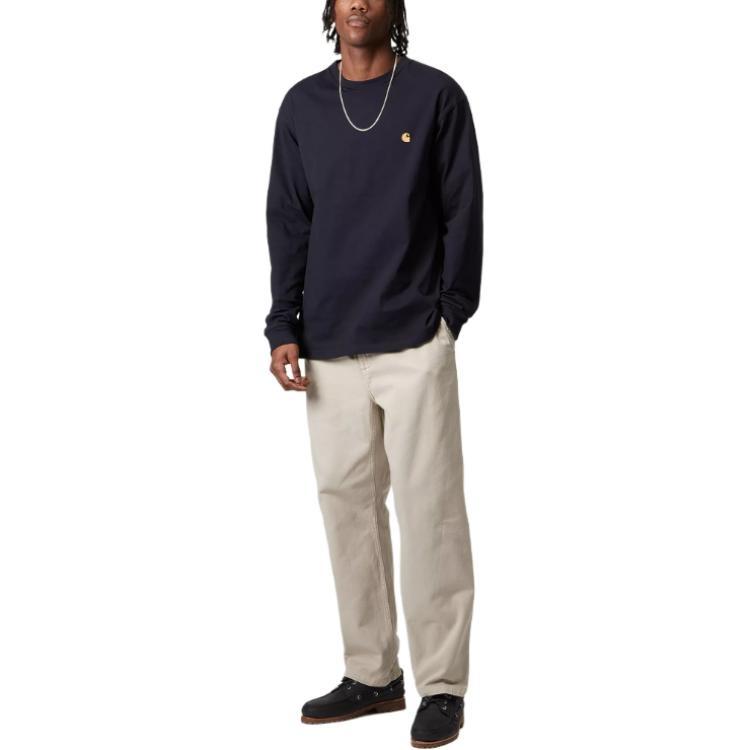 Carhartt WIP FW24 T Shirt Unisex Dark Marine Blue I026392-00H-XX
