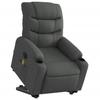 VidaXL Fauteuil Inclinable de Massage Électrique, Chaise de Relaxation avec Dossier et Repose-pied Réglables, Siège de Salon 3206673