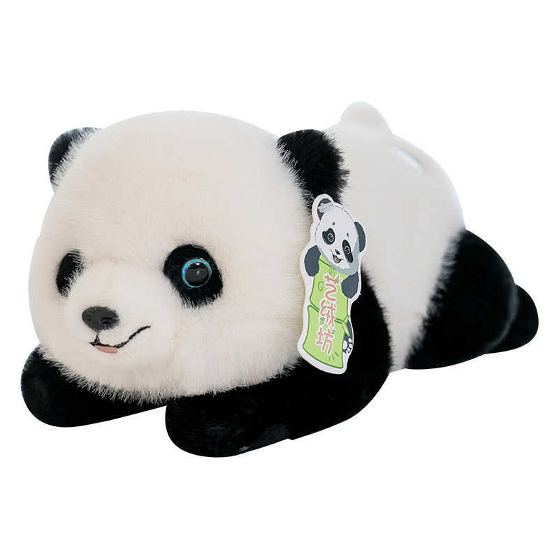 Новая стильная плюшевая игрушка Ppapa Panda, кукла-гигантская панда из зоопарка, подарок на день рождения для детей