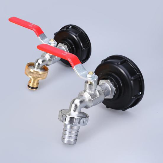 Адаптер для бака IBC Tote, устойчивый к коррозии, простой в установке, соединитель для садового шланга, сменный клапанный фитинг