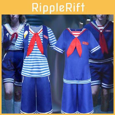 Оригинальный костюм для косплея Робин из «Очень странных дел» Scoops Ahoy на Хэллоуин