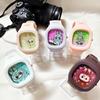 Cute Square Silicone Quartz Student Boys' and Girls' Fashionable Watches