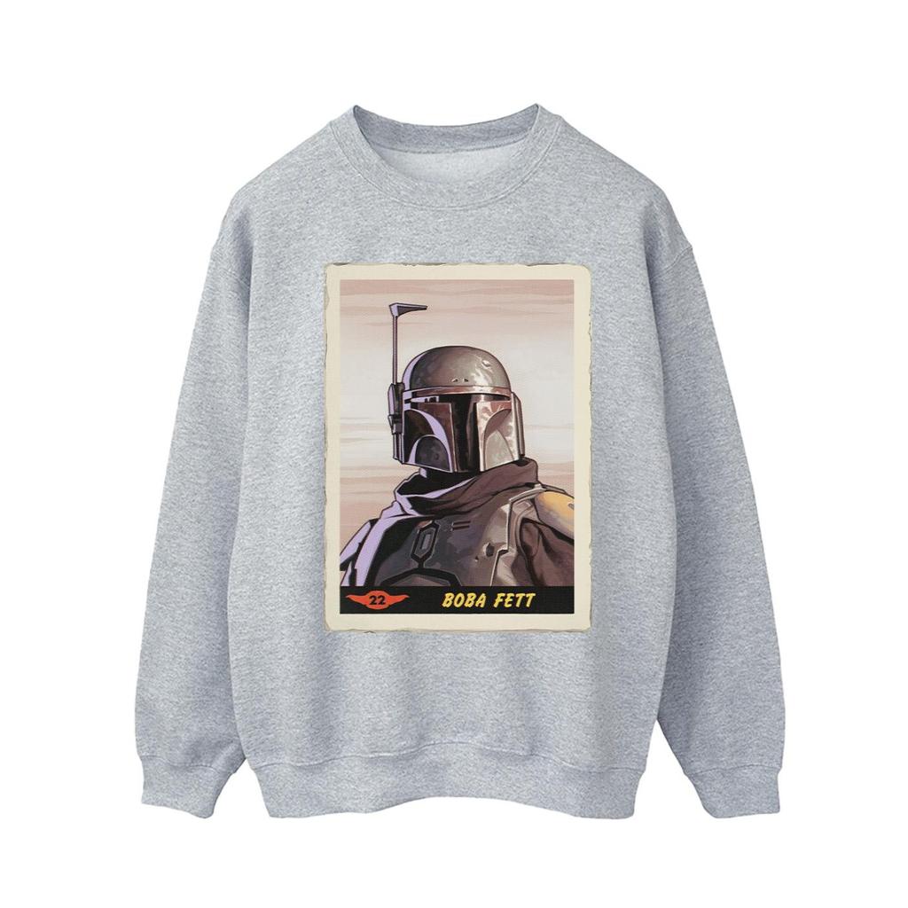 Star Wars Mens The Mandalorian Boba Fett Sweatshirt