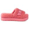 UGG Fluffita Sheepskin Integrated Comfortful Thick Sole Fashion Sandals Women Sandals Pink 1113475-PBSM