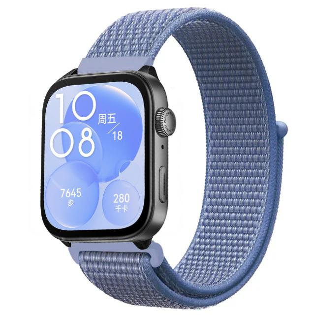 Нейлоновый петлевой ремешок для Huawei Watch Fit 3/4/4 Pro Дышащий спортивный браслет Ремешок для Huawei Watch Fit 4/Fit 4 Pro Браслет Ремень