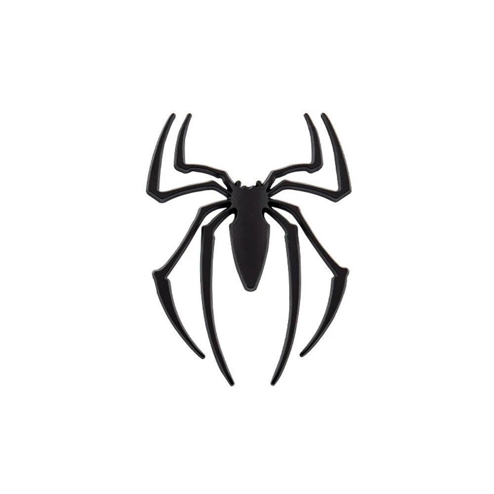 Универсальные 3D металлические наклейки на автомобиль, логотип паука на машину, хромированный значок, эмблема на машину, наклейка для стайлинга автомобиля, украшения для экстерьера автомобиля, аксессуары