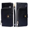 Zipper Wallet Case For Itel A48 Vision 1 Pro Blackview A100 A55 A50 Cubot X30 TCL 20 Pro Cover Flip PU Leather Holster Card Slot Lanyard Phone Bumper