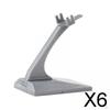 6x Подставка для модели самолета Настольная Портативная Прочная для литых игрушек-самолетов, самолетов, Серая,