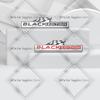 Zinc Alloy Black Edition Badge Car Body Trunk Emblem 3D Grille Sticker For Skoda Kia MFTS6 Hyundai Dacia Volvo Opel Ford Subaru Jeep