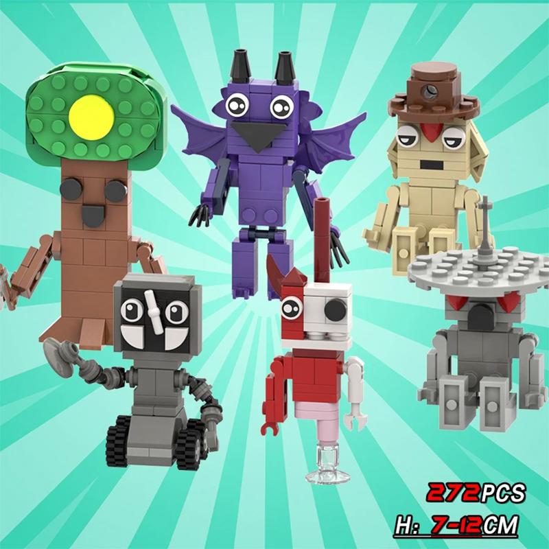 Конструктор «Паразиты» в стиле хоррор, мрачный, от Sprunkie Toys, Oren Wenda Bricks, сборные игрушки для детей, подарок на Рождество и Пасху.