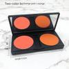 Suet Nei Sunny Matte Eyeshadow Orange Red Orange Pink Orange Single Color Eyeshadow Palette Orange Soda Makeup