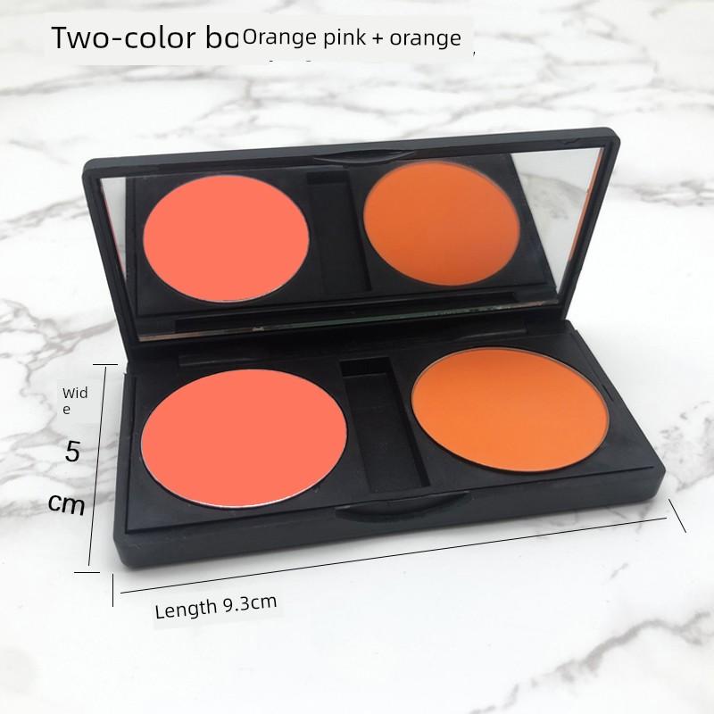 Suet Nei Sunny Matte Eyeshadow Orange Red Orange Pink Orange Single Color Eyeshadow Palette Orange Soda Makeup