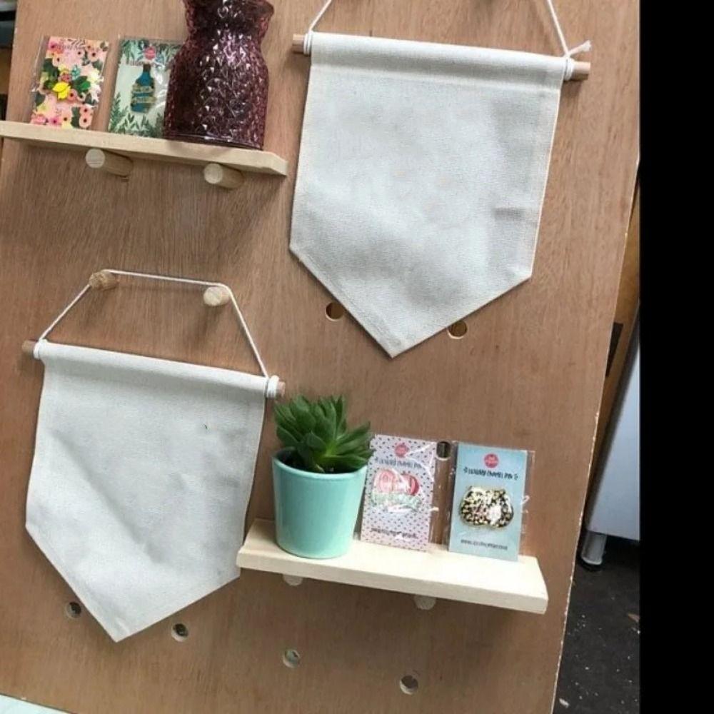 Пустой баннер для демонстрации брошей, простой настенный вымпел, скандинавский вымпел для демонстрации значков, детский подарок