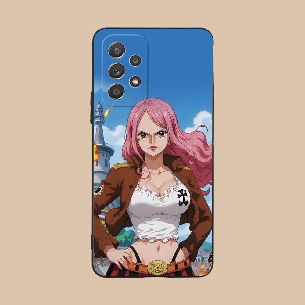 Jewelry Bonney Phone Case for Samsung Galaxy A56 55 54 53 52 51 36 35 34 23 16 15 5G Soft TPU Shockproof Cover