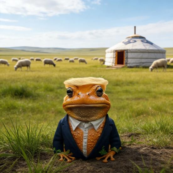 Садовая статуя лягушки Причудливая садовая скульптура желтой лягушки для внутреннего и наружного дворика, сада, цветочного горшка, украшения газона