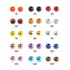 multicolor Copper Beads 3.0mm/4.0mm/5.0mm Fishing Bead Hot Fly Tying Material  Fly Fishing