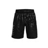 Textured Print Woven Training Shorts Men Shorts Black 1361432-001