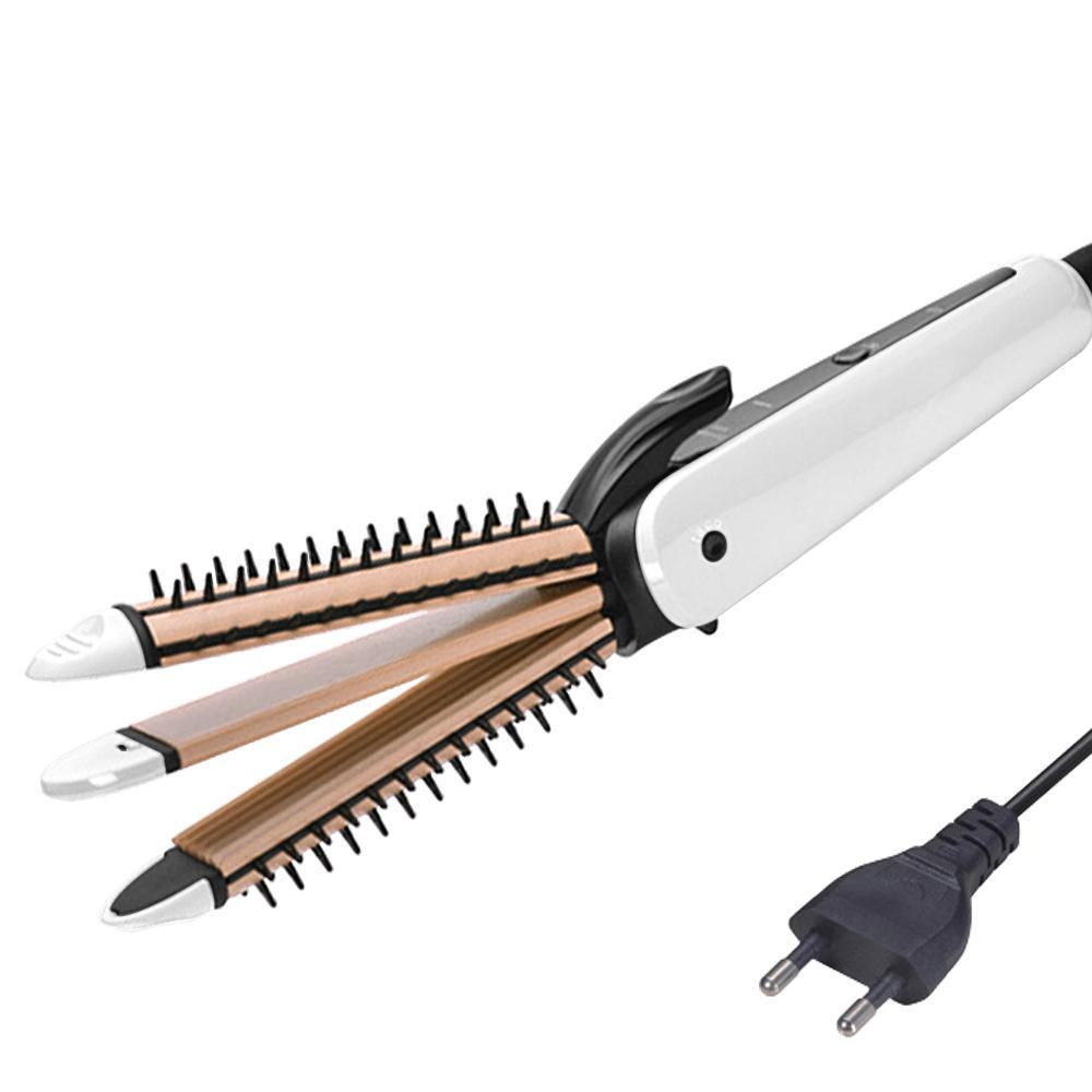 Digital Display Hair Curler & Straightener - Automatic, Dual-Purpose Curling Iron