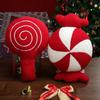 Red Christmas Cartoon Pillow Plush Pillow Cushions New Red Decoration Pillow  Christmas