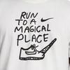 Nike Футболки мужские белые с круглым вырезом умеренного прямого кроя AO0650-133