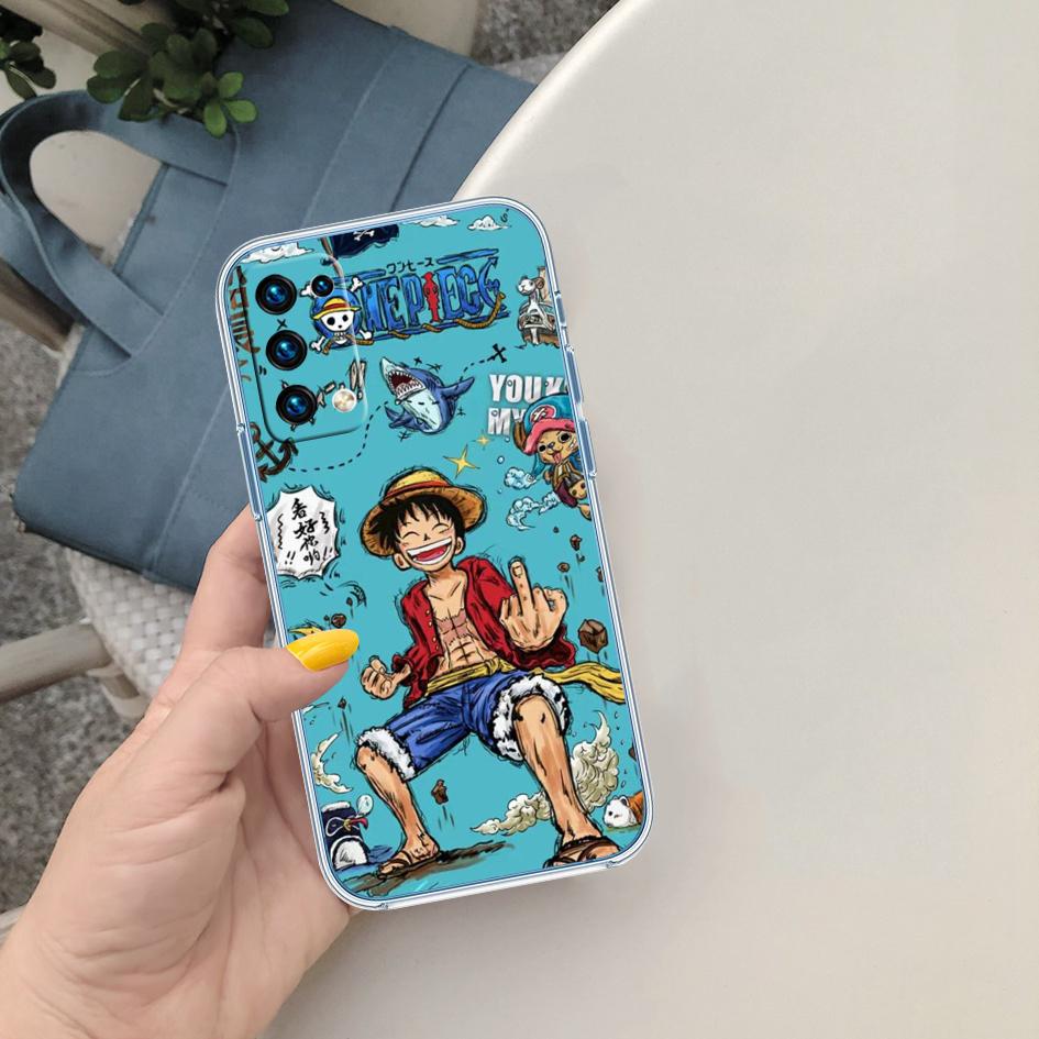 Luffy One Piece Transparent Phone Case for Motorola Moto G40 G04 G05 One Ace Action  Fusion + Plus Hyper Macro Vision Zoom
