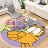 1 шт. Круглый ковер Garfield для офиса, под офисные кресла, спальни, гостиной, домашний декор, декор комнаты