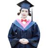 Degree Ceremony Bling Removable Tassel Graduation Gown Set Happy Graduation Mortarboard Hat