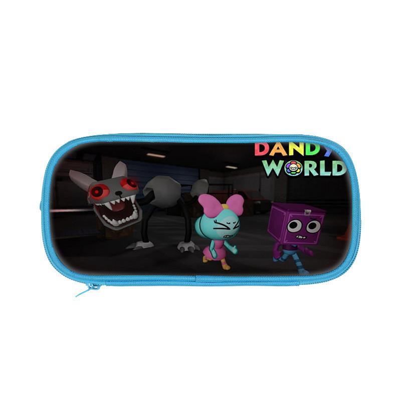 Нейлоновая пенал-сумка Dandys World с вместительным отделением для студентов и детей