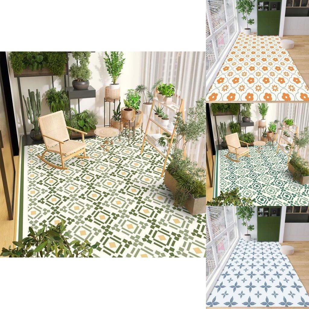 Pvc Splashproof Kitchen Floor Covering With Nonslip Surface And Washable Design For Balcony And Window Space