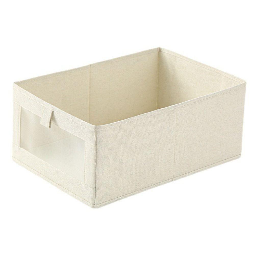 Fabric Fabric Storage Bag Foldable Sorting Storage Box New Folding Storage Baskets